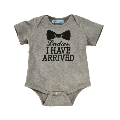 "Ladies, I have arrived" Cute Onesie Sleeper Romper