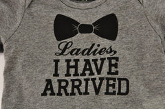 "Ladies, I have arrived" Cute Onesie Sleeper Romper - DestinationBaby