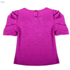 Adorable 3 Piece Set. Purple Headband Shirt and Shorts - DestinationBaby