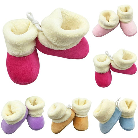 Baby Flock Warm and Soft Boot Shoes