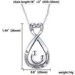 "Mothers Love is Forever" Necklace - DestinationBaby