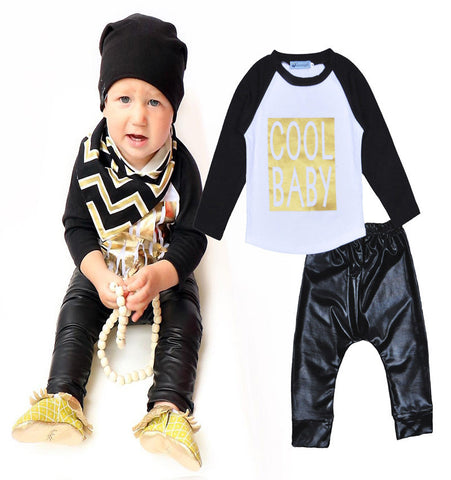 ( Cool Baby ) Shirt and Pants Set