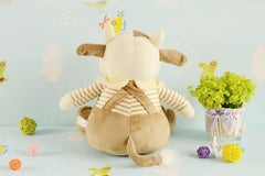 30cm Plush Brown Cow - DestinationBaby
