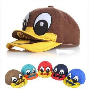 Adorable Duck Ball Cap Hats. Choice of colors