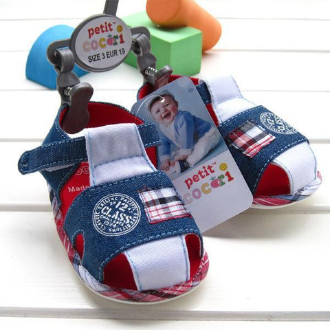 Baby Boy Summer Denim Sandals