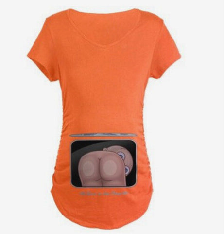 (Buns In The Oven) Maternity T Shirt.